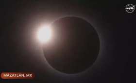 total solar eclipse short MP4 video