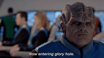 TheOrville fox space GIF