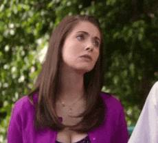 sad alison brie GIF GIF