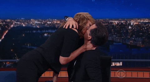 allison janney love GIF by The Late Show With Stephen Colbert