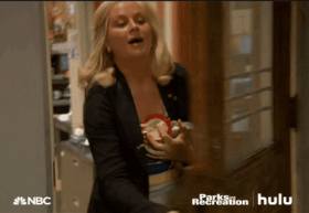 parks and recreation wine GIF by HULU GIF