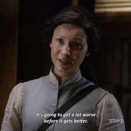 caitriona balfe claire GIF by Outlander