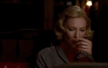 cate blanchett drinking GIF by Film Society of Lincoln Center