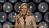 cate blanchett oscars GIF by The Academy Awards GIF