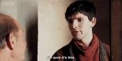 bbc drama merlin GIF