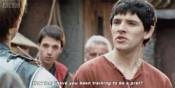 bbc drama merlin GIF