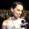 daisy ridley thank you GIF by popsugar GIF