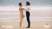 aidan turner slap GIF by MASTERPIECE  GIF