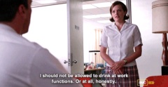 mad men i should not be allowed to drink at work functions GIF GIF