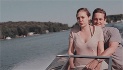 elizabeth olsen boat GIF GIF