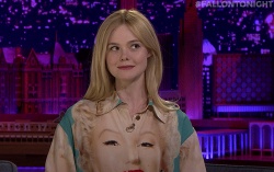 elle fanning no GIF by The Tonight Show Starring Jimmy Fallon