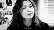 i am fine black and white GIF GIF