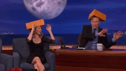 jodie foster conan obrien GIF by Team Coco GIF