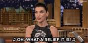 julianna margulies singing GIF GIF