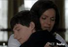 once upon a time hug GIF by HULU GIF