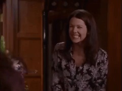 excited lauren graham GIF by Gilmore Girls 