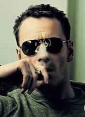 michael fassbender smoking GIF GIF