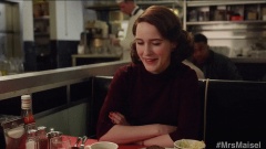 rachel brosnahan thank you GIF by The Marvelous Mrs. Maisel