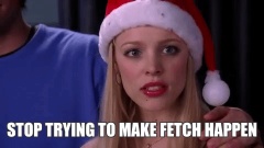 stop trying to make fetch happen mean girls GIF GIF