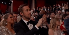applaud ryan gosling GIF by The Academy Awards