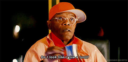 samuel l jackson idgaf GIF by 20th Century Fox Home Entertainment GIF