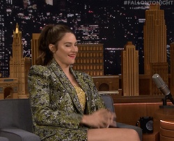 excited shailene woodley GIF by The Tonight Show Starring Jimmy Fallon