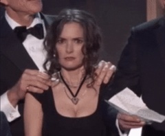 confused winona ryder GIF by SAG Awards GIF