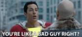 zachary levi GIF by SHAZAM! Movie GIF